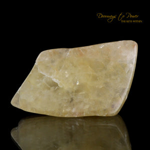 Himalaya Gold Azeztulite Crystal Polished & Azozeo Activated