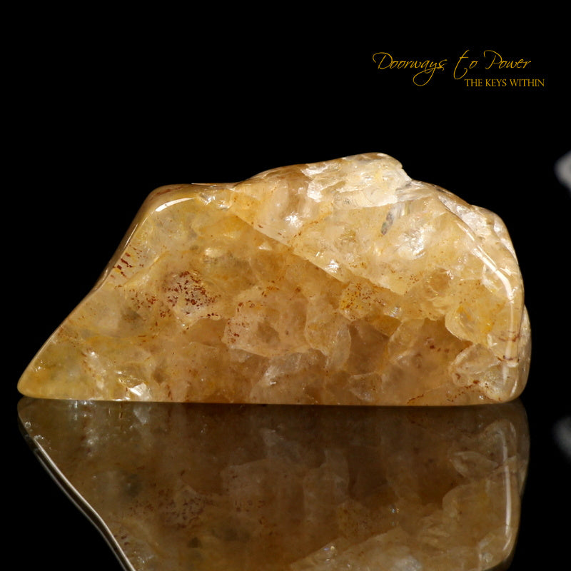 Himalaya Red Gold Azeztulite Tumbled & Polished
