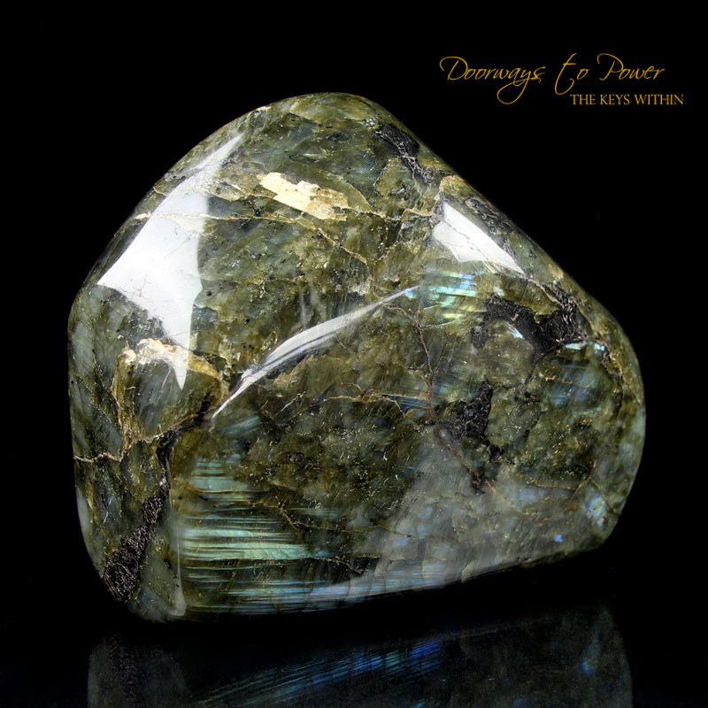 Labradorite Crystal Altar Stone