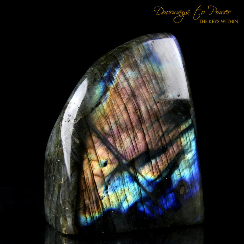 Labradorite Crystal Altar Stone 'Inter Dimensional Magic' 
