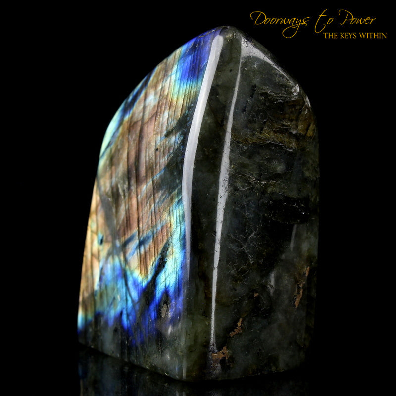 Labradorite Crystal Altar Stone 'Inter Dimensional Magic' 