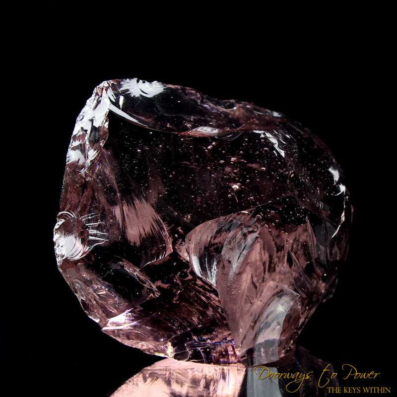 Lady Nellie HGW Pink Monatomic Andara Crystal 'Heart Of God Within' 