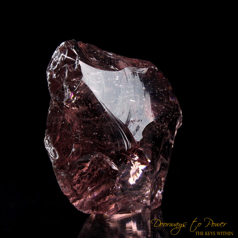 Lady Nellie HGW Pink Monatomic Andara Crystal 'Heart Of God Within' 