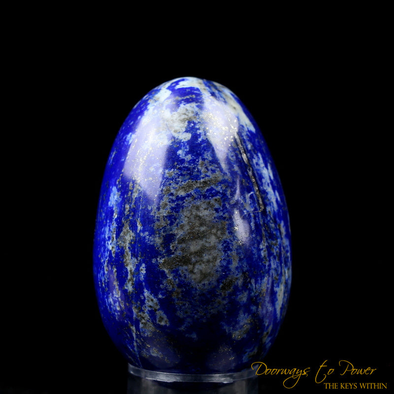 Lapis Lazuli & Pyrite Cosmic Egg Crystal 'Bird of Light'
