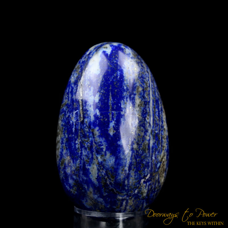 Lapis Lazuli & Pyrite Cosmic Egg Crystal 'Bird of Light'