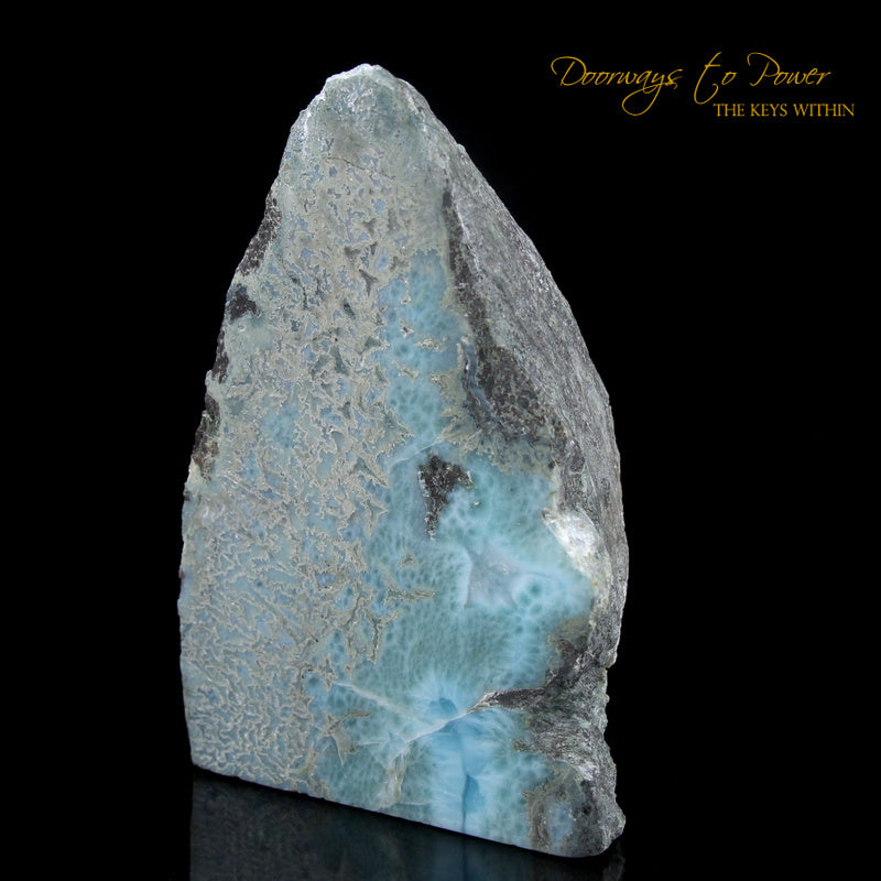Larimar Crystal Altar Stone 'The Blue Stone of Atlantis'