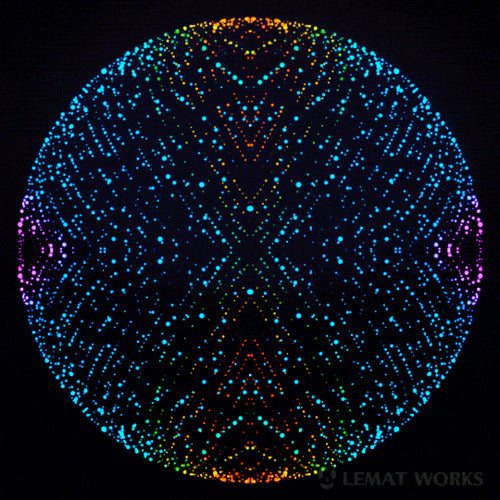 Lemurian Quartz Crystal 'Holographic Connection'