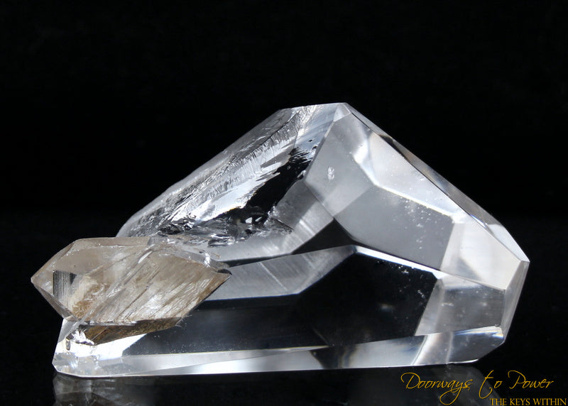 Lemurian Era of Light Pure Penetrator Quartz Crystal