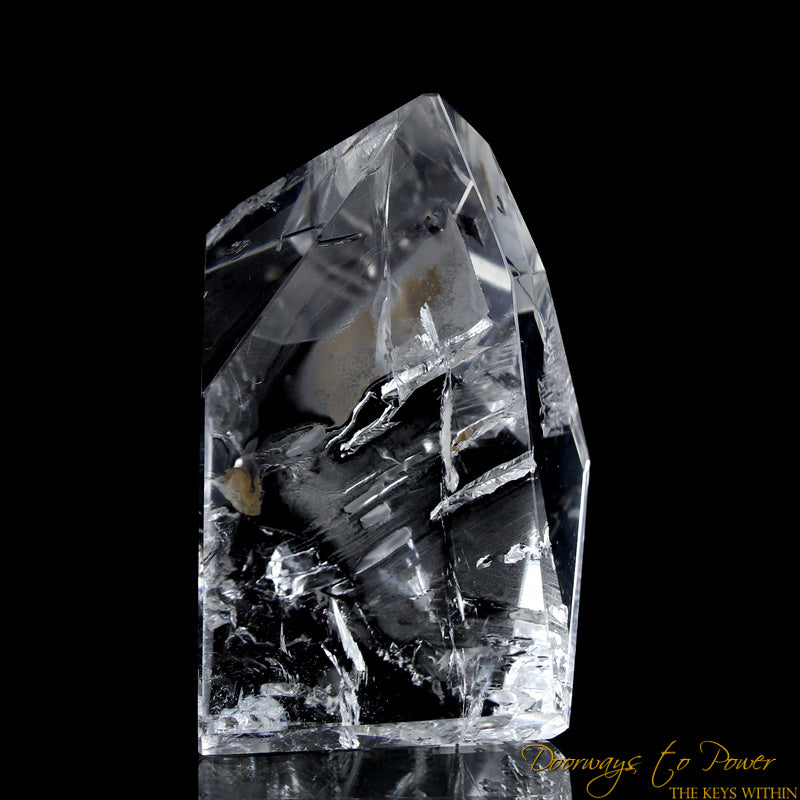 Lemurian Era of Light Pure Quartz Crystal 