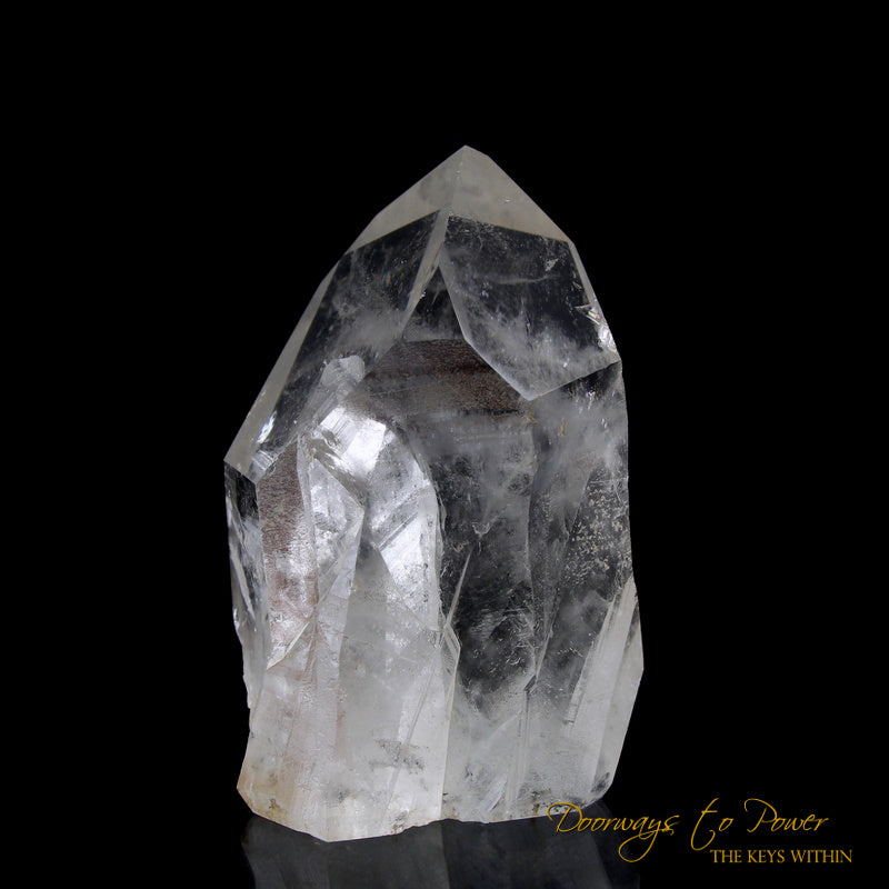 Lemurian Temple Heart Dow Manifestation Quartz Crystal Point