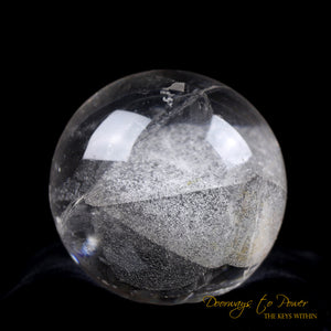 Lemurian Manifestation Quartz Crystal Sphere