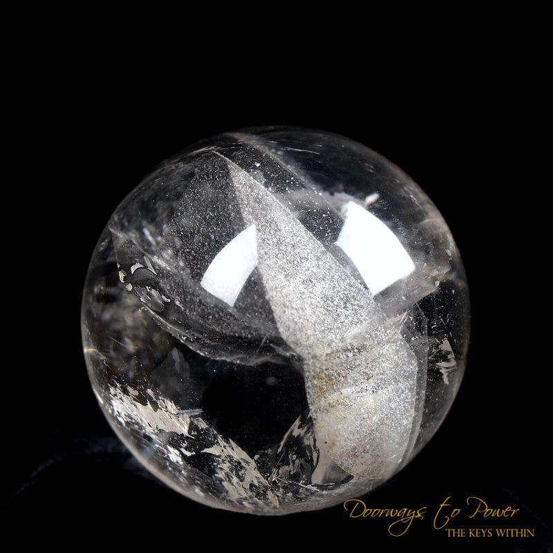 Lemurian Manifestation Quartz Crystal Sphere