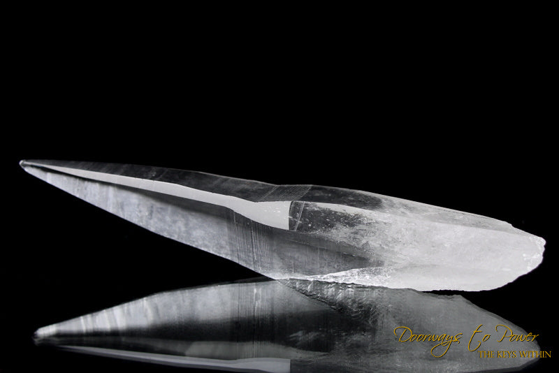 Lemurian Quartz Record Keeper Crystal Laser Wand 'Sword of Light' 