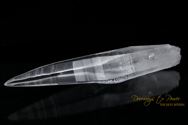 Lemurian Quartz Record Keeper Crystal Laser Wand 