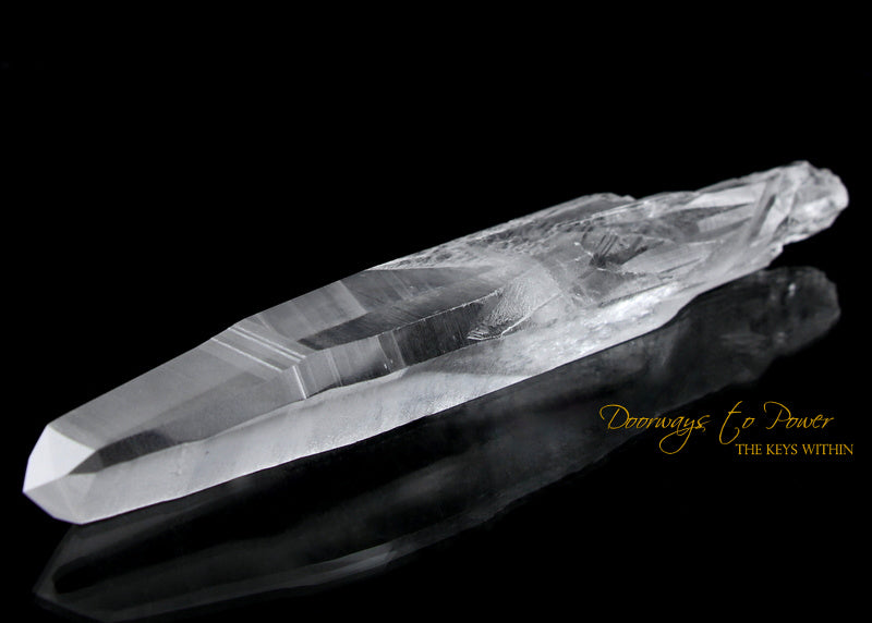 Lemurian Quartz Record Keeper Crystal Laser Wand 'Sword of Light' 