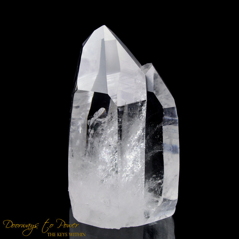 Lemurian Tantric Twin Isis Quartz Crystal 'Beloved' 