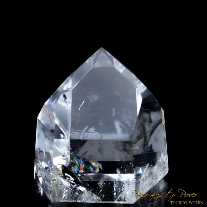 Rare Lemurian Quartz Temple Heart Dow Crystal 'ERA of LIGHT'