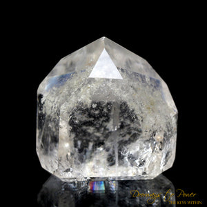 Lemurian White Phantom Quartz Shaman Dow Crystal 'RE BIRTH'