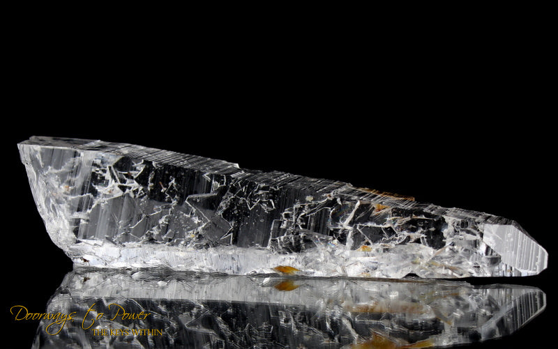 Lemurian Quartz Crystal Wand 9D