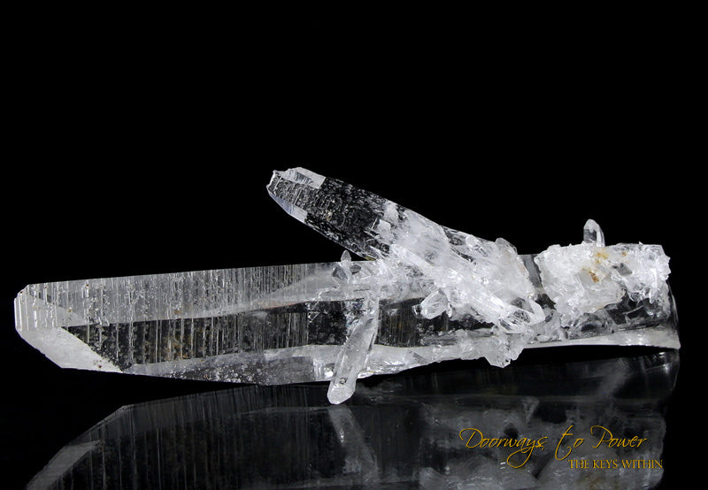 Lemurian Light Manifestation Quartz Penetrator Crystal Wand 'Sword of Light'