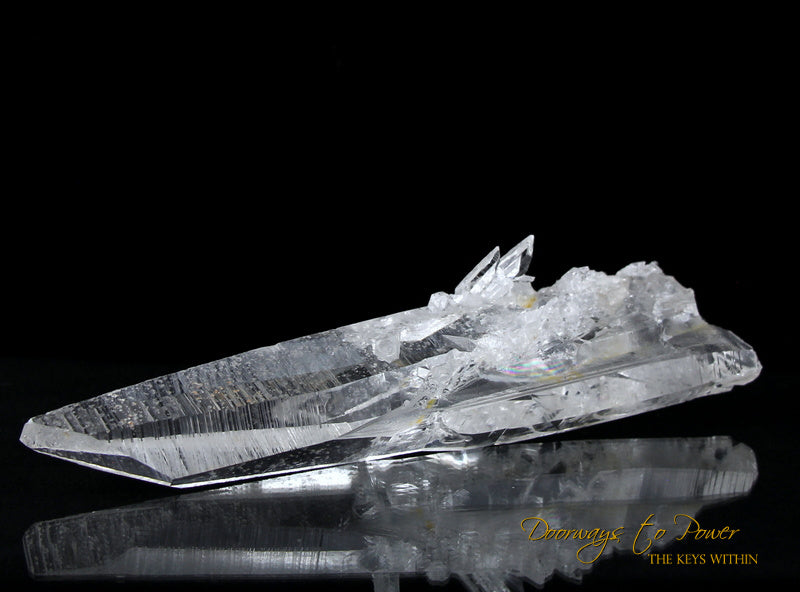 Lemurian Light Manifestation Quartz Penetrator Crystal Wand 'Sword of Light'