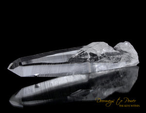 Lemurian Light Quartz Crystal Laser Wand