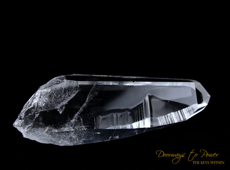 Lemurian Light Quartz Crystal Wand 'Era of Light' 