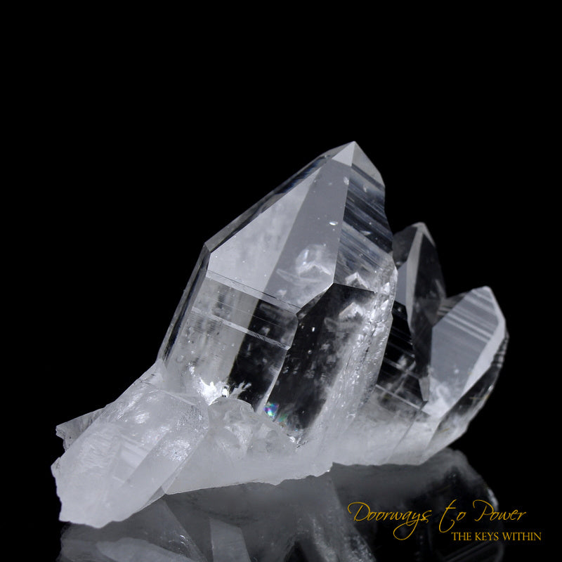 Lemurian Light Twin Record Keeper Crystal 'ERA of LIGHT'