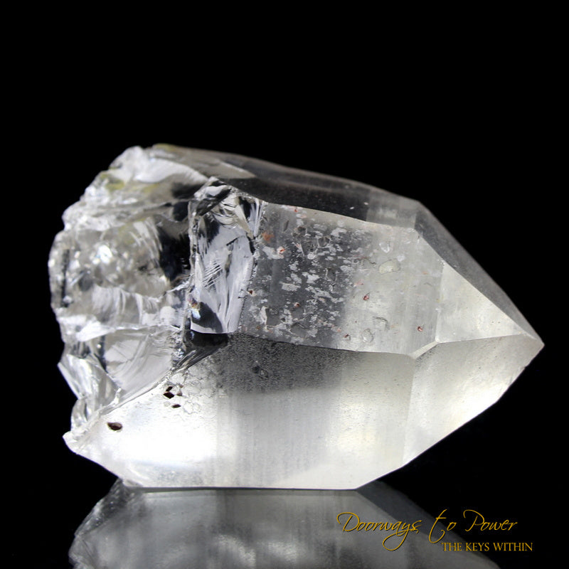 Lemurian Lightning Struck Quartz 8 sided Grounding Crystal 'ERA of LIGHT'