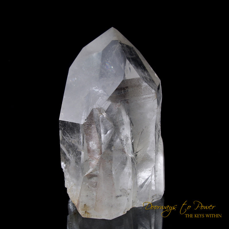 Lemurian Temple Heart Dow Manifestation Quartz Crystal Point
