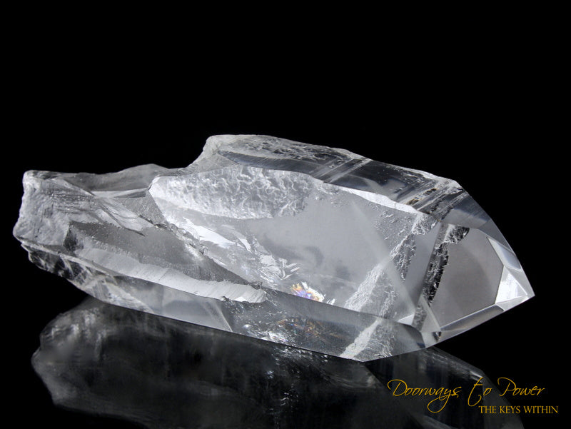 Lemurian Phantom Temple heart Dow PURE Quartz Wand 'ERA of LIGHT'