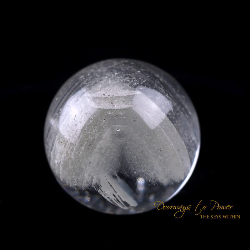 Lemurian Phantom Quartz Crystal Sphere 'LE MUR IA'