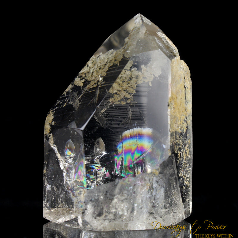 Lemurian Quartz Crystal Lightbrary 'Light Language' 9D Energy Gateway