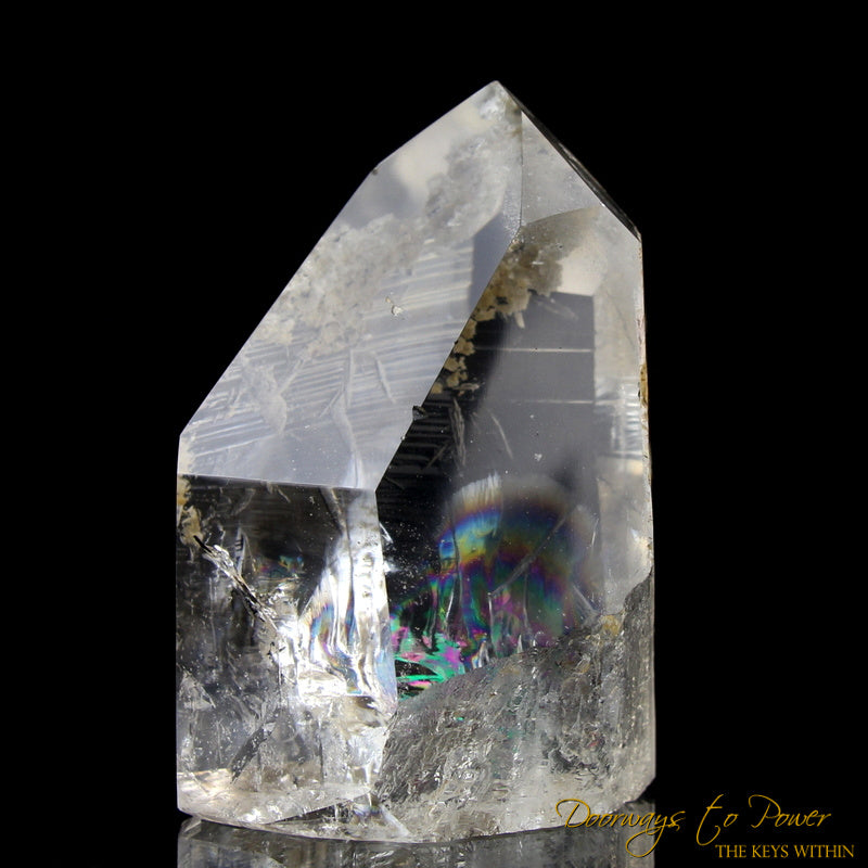 Lemurian Quartz Crystal Lightbrary 'Light Language' 9D Energy Gateway