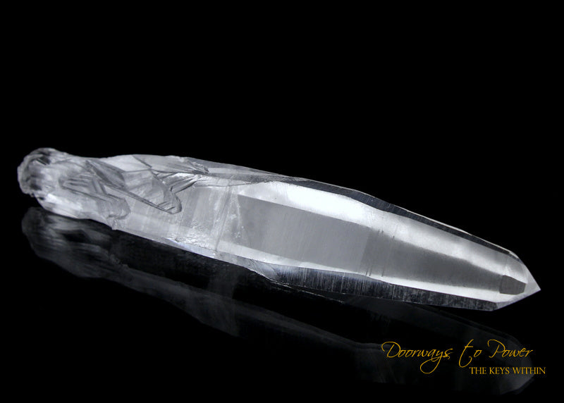 Lemurian Quartz Record Keeper Crystal Laser Wand 'Sword of Light' 