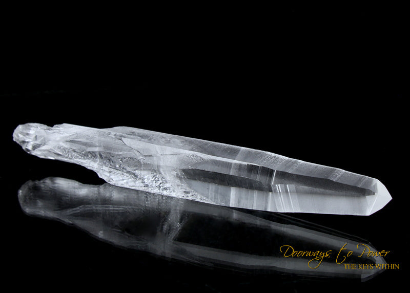 Lemurian Quartz Record Keeper Crystal Laser Wand 'Sword of Light' 