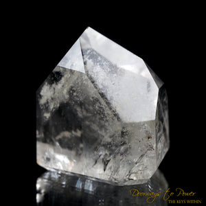 Lemurian White Phantom Quartz Shaman Dow Crystal 'RE BIRTH'