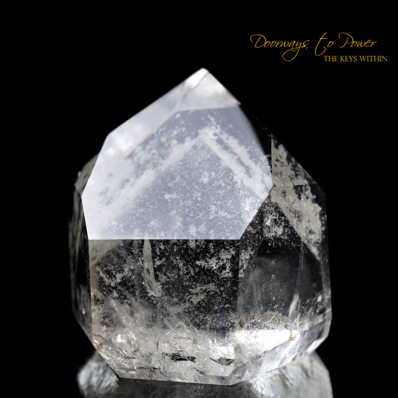 Lemurian White Phantom Quartz Shaman Dow Crystal 'RE BIRTH'