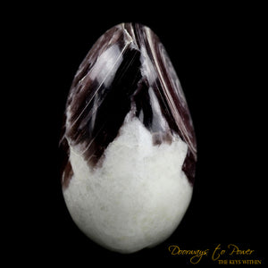 Lepidolite & Quartz Crystal EGG 'Bird of Light'