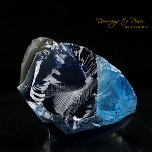 Matrix & Sirius Blue Bi Color Monatomic Andara Crystal Mt Shasta