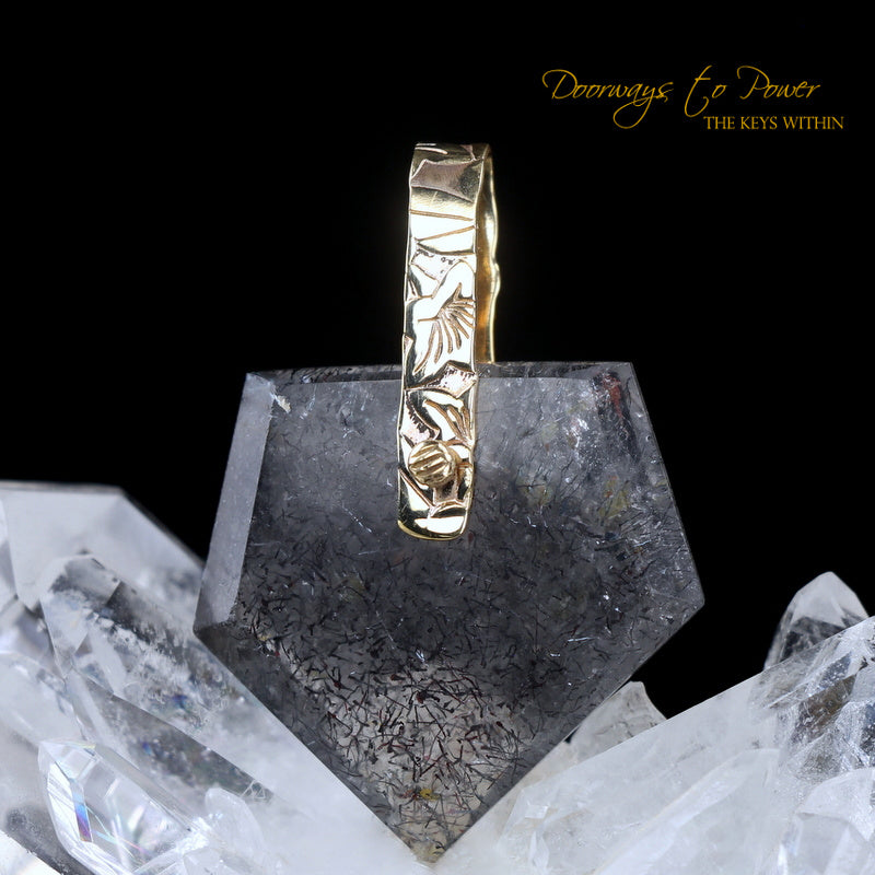 Melody Super 7 Light Language Crystal Pendant ™ 14k