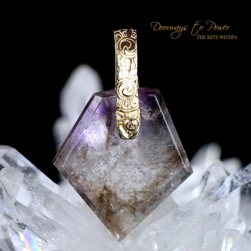 Melody Super 7 Light Language Crystal Pendant ™ 14k