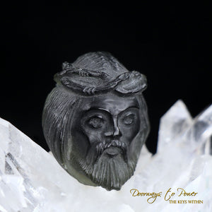 Moldavite Tektite Jesus 