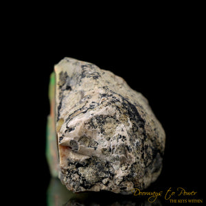 Mystical Ethiopian Opal Meditative Light Crystal Specimen