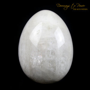 Natrolite Cosmic Egg Crystal XL 'Ascension'