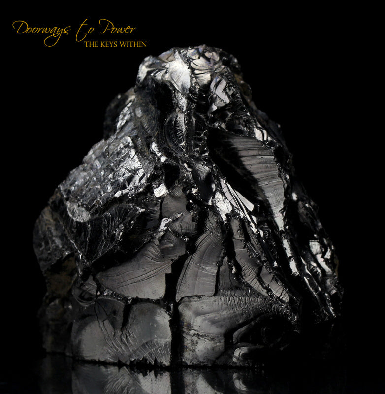 Nobel Shungite Crystal Altar Stone