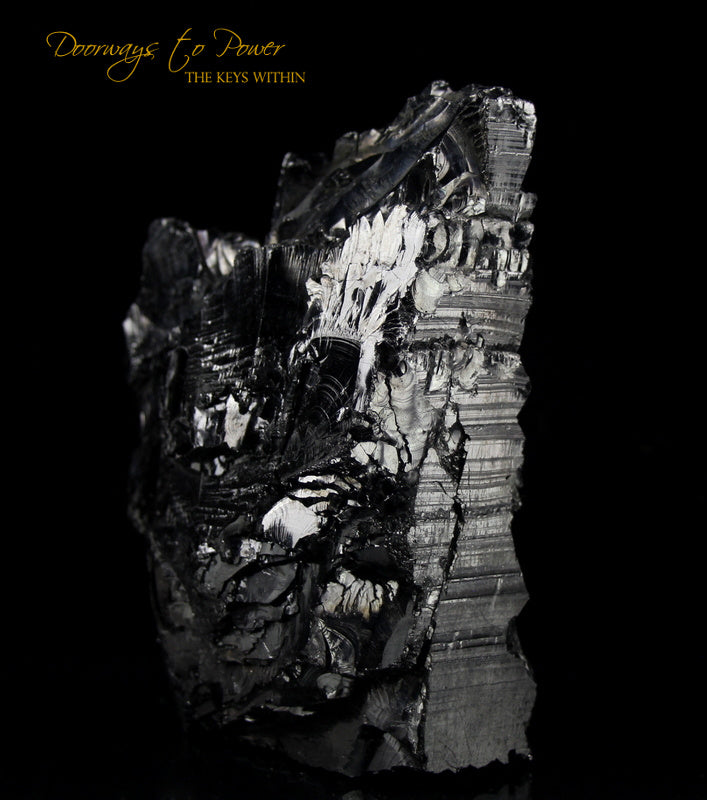 Noble Shungite Crystal Altar Stone 'Mystical'