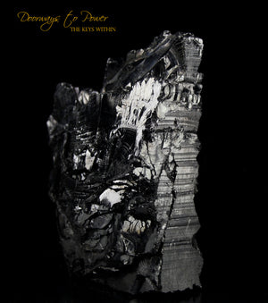 Noble Shungite Crystal Altar Stone 'Mystical'