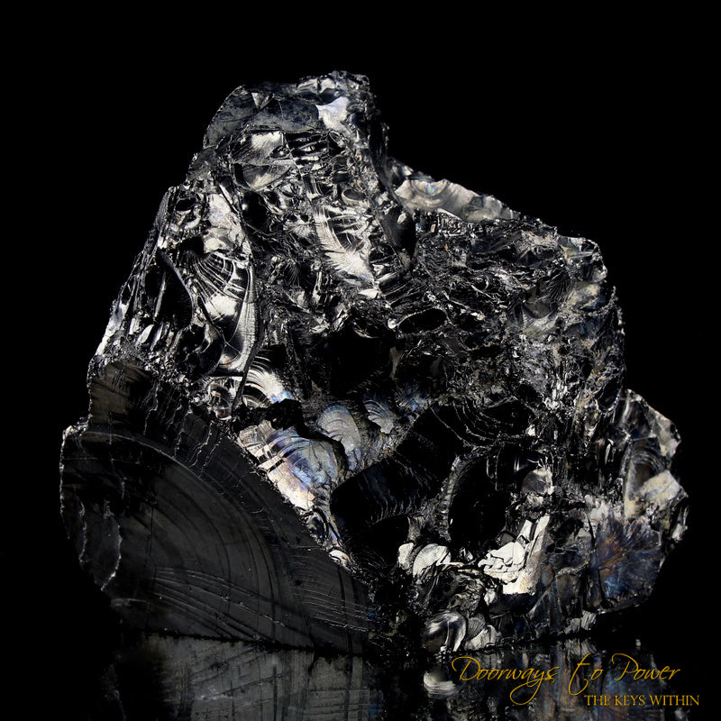 Noble Shungite Crystal Altar Stone 'Mystical'