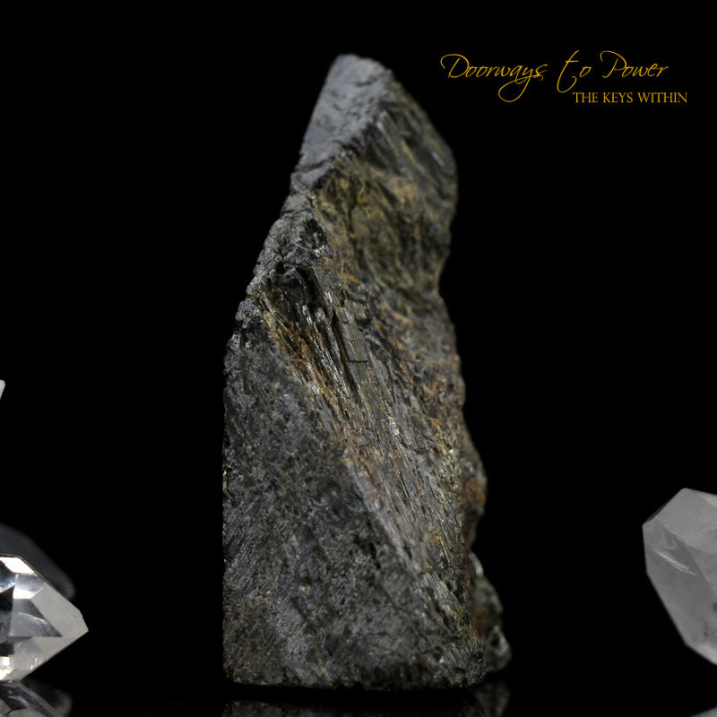 Nuummite Crystal Altar Stone 